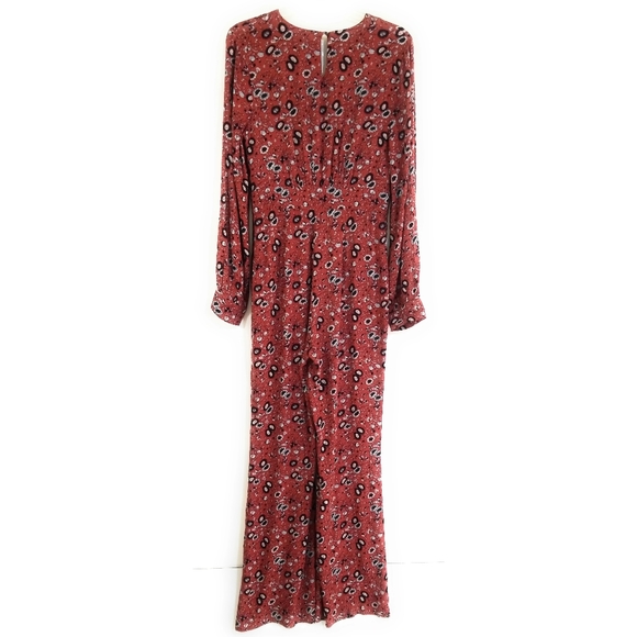 FREE PEOPLE Some Like It Hot Floral Jumpsuit 4 - Picture 5 of 8